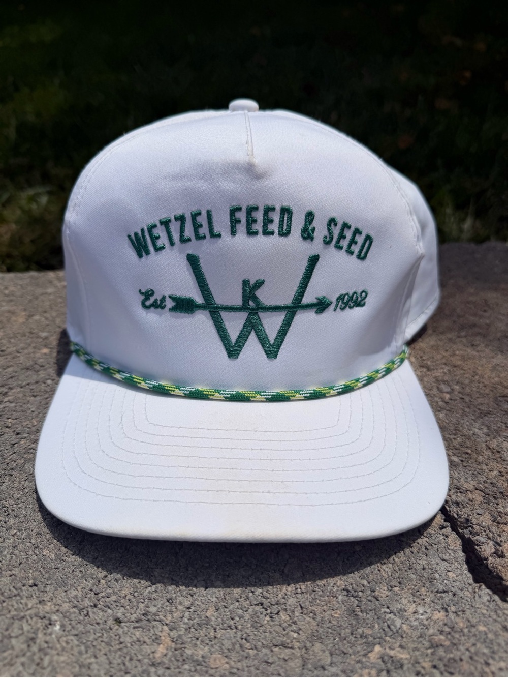 Koe Wetzel Feed and Seed Rope Snapback Hat